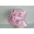 Women's Satin Ribbon church Millinery Dress Formal Hats